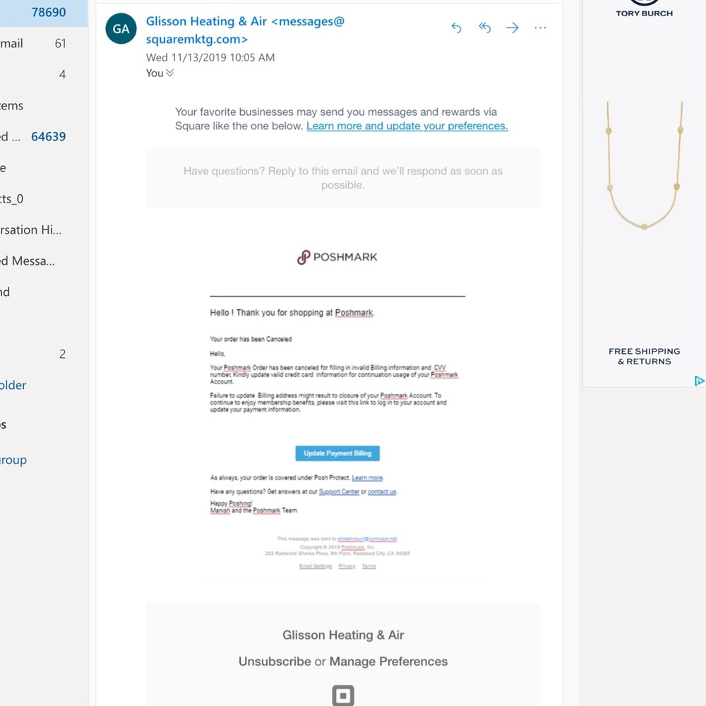 ‼️BEWARE‼️ SCAM EMAILS‼️